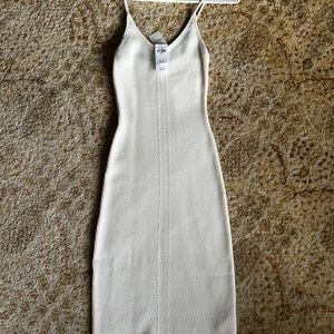 Abercrombie & Fitch white maxi dress